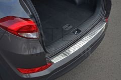 Hyundai Tucson Krom Arka Tampon Eşiği Taşlı 2015-2018 Arası