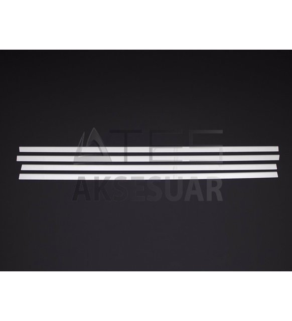 Alfa Romeo 156 1997-2007 Cam Çıtası 4 Parça Paslanmaz Çelik