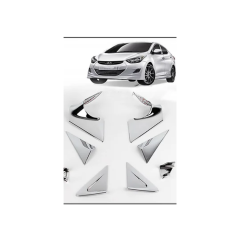 HYUNDAİ ELANTRA ÖN KAPI KÖŞE VE ARKA KELEBEK KROM TAKIMI 2010-2015