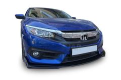 Honda Civic FC5 Ön Tampon Altı Lip 3 Parça 2016- Sonrası