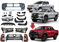 HILUX REVO 2016-2020 IÇIN 2021+ ROCCO DÖNÜSÜM FAR&STOP DAHIL (FULL FACELIFT)
