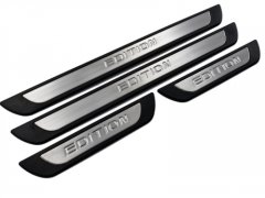 Seat Leon Mk3 Krom Kapı Eşik Koruması Edition Line 2013-2017 4 Parça