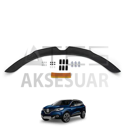 Renault Kadjar Ön Kaput Koruma Rüzgarlık 4mm (ABS) 12-20