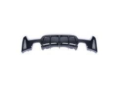 4 SERISI F32 IÇIN UYUMLU  -F36  2014-2019 M DIFUZOR CIFT CIKIS KALIN PIANO BLACK