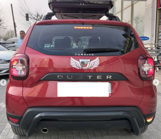 DACİA DUSTER ARKA KROM KORUMA