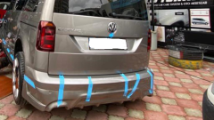 Volkswagen Caddy 2015-2020 Arka Tampon Eki