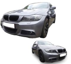3 SERISI E90 LCI IÇIN UYUMLU   2009-2011 M3 GÖRÜNÜM ÖN TAMPON + PANJUR (SIS LAMBALARI DAHIL)