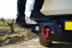 Mercedes X-Class Dakar V2 Çelik Arka Tampon Sensörsüz 2017 ve Sonrası