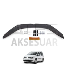 VW Caddy Ön Kaput Koruyucu Rüzgarlık 4mm (ABS) 2010-2015