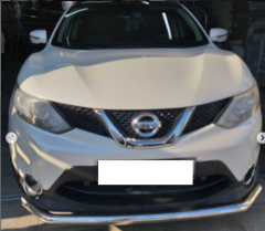 NİSSAN Qashqai ön krom koruma