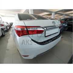 TOYOTA COROLLA 2014-2018 ARKA TAMPON ÜST KORUMASI PLASTIK