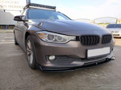 3 SERISI F30 2012-2018 IÇIN UYUMLU   LUXURY ÖN LIP - PIANO BLACK