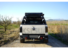 Mitsubishi L200 Dakar V2 Çelik Arka Tampon Sensörsüz 2010-2015 Arası