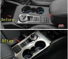 FORD FOCUS 2019-2021 VITES ÇERÇEVE KAPLAMA - TITANYUM SILVER