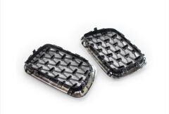 3 SERISI 1997-1999 E36 IÇIN UYUMLU DIAMOND PANJUR (BÖBREK)  KROM ÇERÇEVE