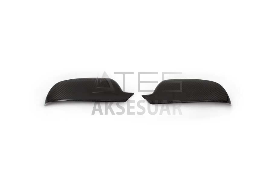 Audi A4 Karbon Ayna Kapağı 2 Parça 2000-2007 Arası