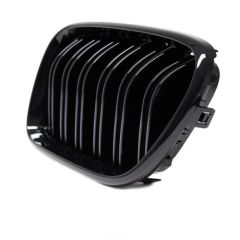 X3 SERISI (F25) 2014-2018 IÇIN UYUMLU M BÖBREK (ÇIFT ÇIZGI PANJUR) PIANO BLACK