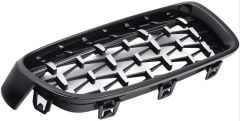 3 SERISI F30 2012-2018 IÇIN UYUMLU   BÖBREK DIAMOND PANJUR PIANO BLACK