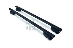 Audi Q7 Bold Bar V2 Ara Atkı Siyah 2 Parça 2006-2010 Arası