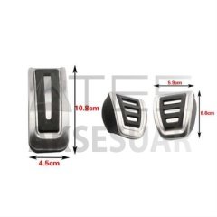 AUDI A4/B8/A6/A7/A8/S4/RS4/A5/S5/RS5/8T/Q5/SQ5/8R 2013-2020 PEDAL SETİ MT