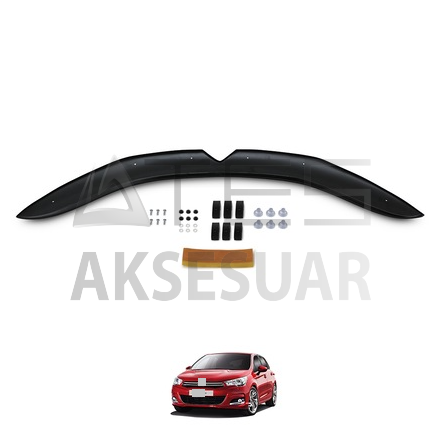 Citroen C4 Ön Kaput Koruma Rüzgarlık 3mm (ABS)