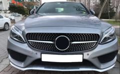 W205 C SERISI 2014-2018 IÇIN UYUMLU DIAMOND PANJUR - GRI