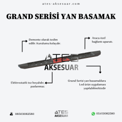 OPEL CROSSLAND 2020+ (180cm) Grand Serisi Yan Basamak