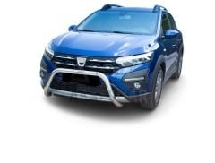 Dacia Sandero 3 Stepway Pars Ön Koruma Çap:60 Krom 2020 ve Sonrası