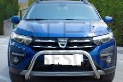 Dacia Sandero 3 Stepway Pars Ön Koruma Çap:60 Krom 2020 ve Sonrası