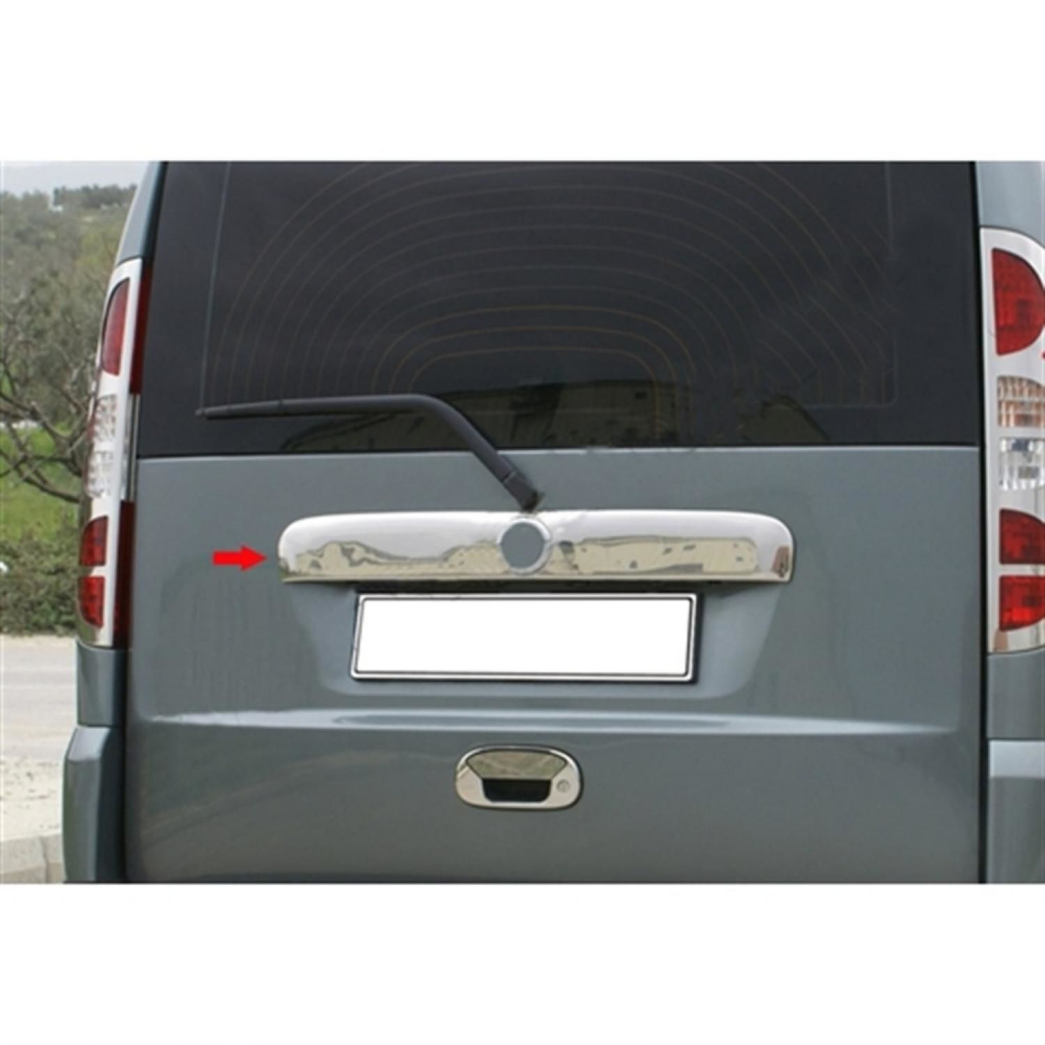 Fiat Doblo Bagaj Çıtası Paslanmaz Çelik 2010-