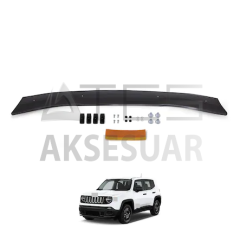 Jeep Renegade Ön Kaput Koruma Rüzgarlık 3mm (ABS) 2015