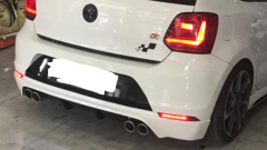 Volkswagen Polo Mk5.5 Makyajlı Kasa Arka Tampon Eki