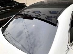 W205 2015-2021 C SERISI IÇIN UYUMLU CAM ÜSTÜ SPOILER - PIANO BLACK (PARLAK SIYAH)