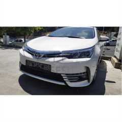 TOYOTA COROLLA 2013-2016 ÖN SIS ÇITA KAPLAMA NIKELAJ 8 PARCA