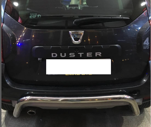 DACİA DUSTER ARKA KROM KORUMA