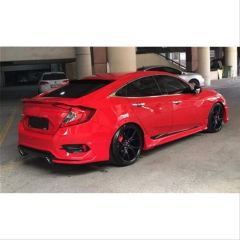 CIVIC FC5 2016-2020 IÇIN UYUMLU TURBO BODY KIT ARKA EK