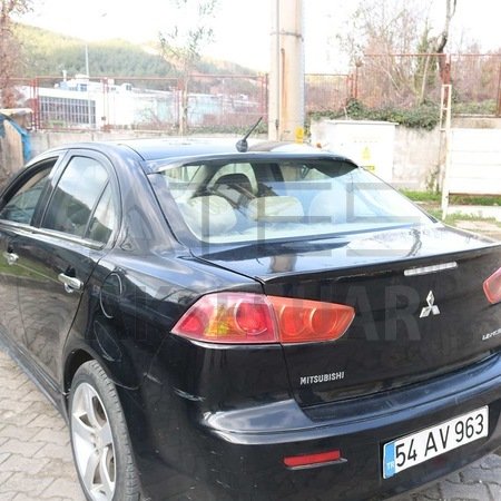 Mitsubishi Lancer Arka Cam Üstü Spoyler Parlak 2007-2017