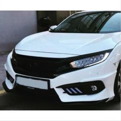 CIVIC FC5 2016-2020 IÇIN UYUMLU TURBO BODY KIT ÖN EK