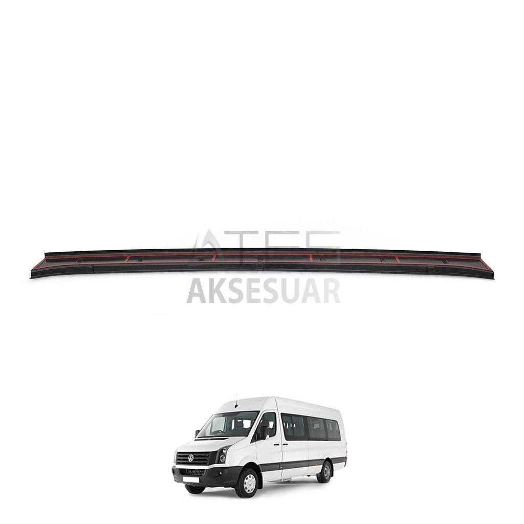Volkswagen Crafter Arka Tampon Eşiği Koruma Akrilik (ABS