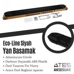 Dodge Journey  Aluminyum Yan Basamak 183 Cm 2008 Üzeri