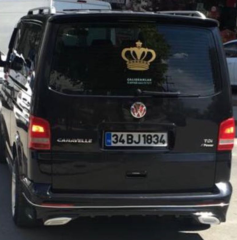 Volkswagen Transporter T5 Difüzörlü Arka Karlık