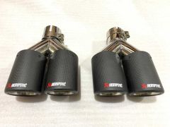 AKRAPOVIC EGZOZ DUAL  89 mm