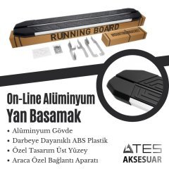 Isuzu D-Max krom Yan Basamak 203 Cm 2007-2012