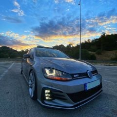 GOLF 7 İÇİN GOLF 7,5 GTİ ÖN TAMPON & PANJUR SETİ