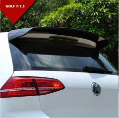 GOLF 7-7.5 IÇIN UYUMLU DÜZ SPOILER   - PIANO BLACK (PARLAK SIYAH)