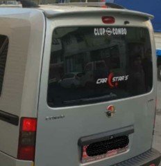 Opel Combo 2 Tek Kapı Anatomik Spoiler