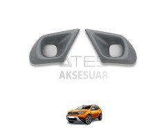 Dacia Duster Sis Farı Çerçevesi Mat Gri 2018 ve Üzeri