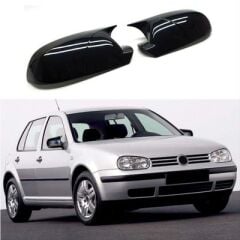 GOLF 4 1997-2003 IÇIN UYUMLU YARASA AYNA KAPAGI PIANO BLACK