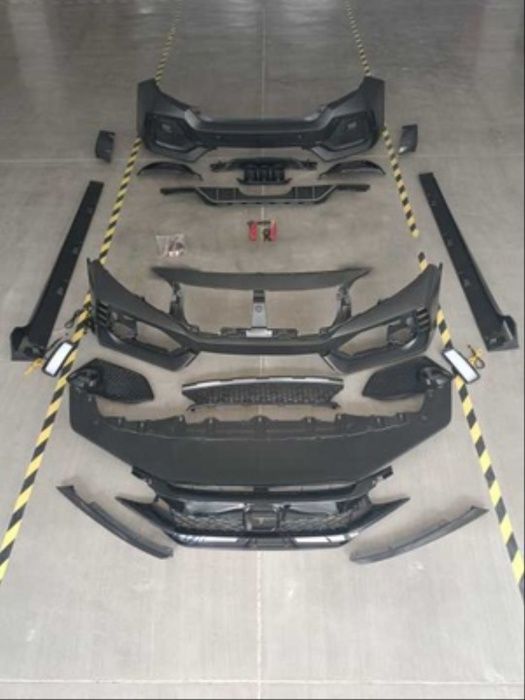 CIVIC FC5 IÇIN TYPE-R GÖRÜNÜM FULL BODY KIT (ÖN-ARKA TAMPON-MARSPIYEL-ÖN-ARKA SIS )