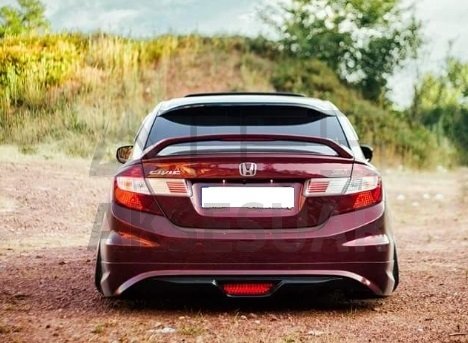 Honda Civic 2012 (Modulo) Özel Tasarım Arka Karlık
